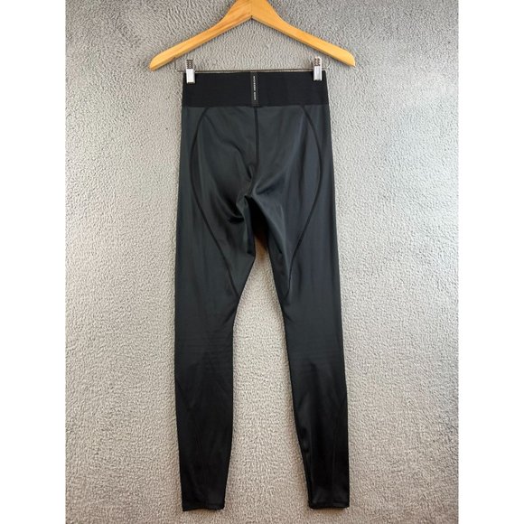 Good American Workout Pants leggings black stretch size 1 - Picture 2 of 9